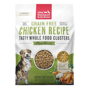 The Honest Kitchen Grain-Free Chicken Whole Food Clusters Dry Dog Food